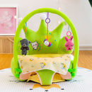 Baby Sofa Support Seat Cover Learning To Sit Chair Case No Filler (Green) Newly