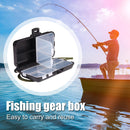 9 Compartments Waterproof Fishing Tackle Lure Bait Hook Box Plastic Storage