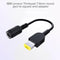 For Lenovo Thinkpad Round Jack to Square Plug Adapter Charger Power Converter`