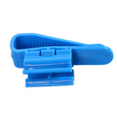 Aquarium Filtration Water Pipe Bucket Clip Tube Flow Control Clamp (Blue) Newly