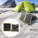 5W 12V 6 inch Air Extractor Waterproof Solar Panel Powered Ventilator Fan