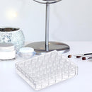 Clear Plastic Bead Storage Containers Set with 30 Pieces Small Round Jars