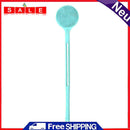 Silicone Double Side Bath Body Brush Long Handle Back Rub Massage Shower Cleaner