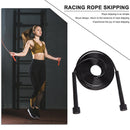 Professional Speed Jump Rope Gym Fitness Training Skipping Rope (Black) Newly