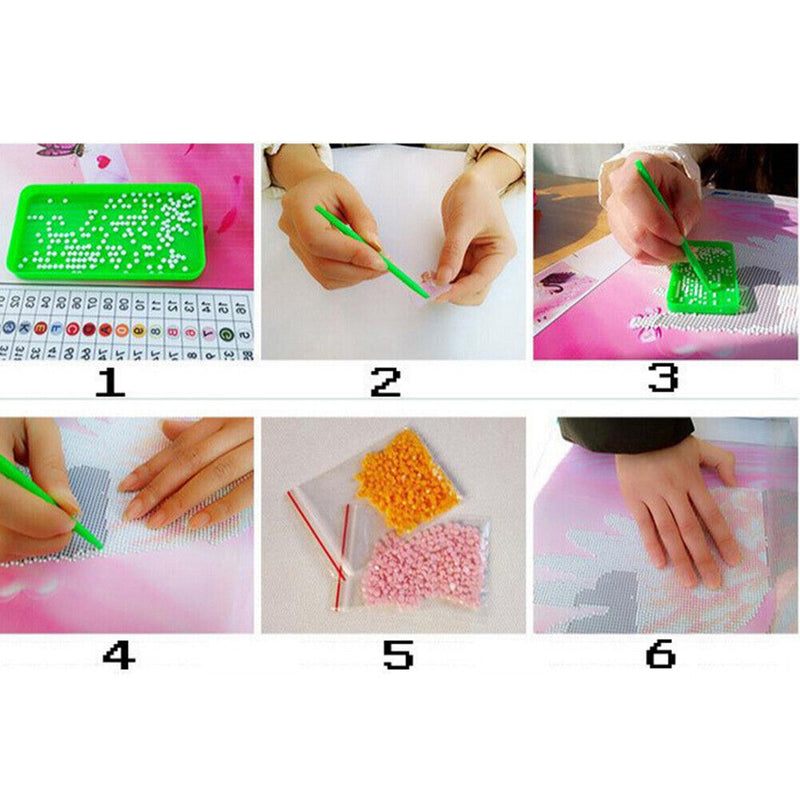 City Night Scenes 5D Diamond DIY Painting Craft Kit Home Decor Newly