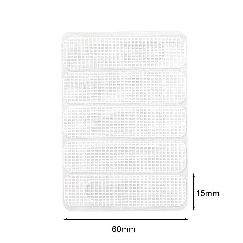 5pcs Anti-insect Fly Bug Adhesive Mosquito Screen Net Repair Patch (White) Newly