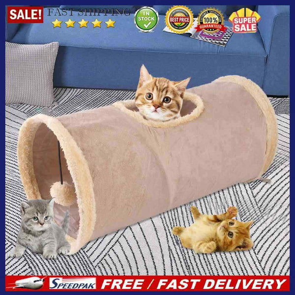 Cat Tunnel  Passageway Tube Collapsible Kitty  Puppy Ferret Rabbit Channel