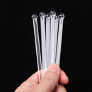 Coffee Transparent Plastic Swizzle Sticks Drink Stirrers Mixing Sticks Crystal