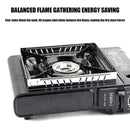 Outdoor Gas Stove Wind Screen Foldable Wind Steel Burner T2B6 P3V4 K7F0 E6B4