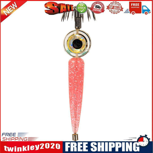 LED Fish Bait Lure Light Squid Fishing Octopus Sea Underwater Lamp (Pink)
