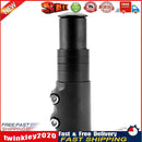 Aluminum Bike Front Stem Riser Handlebar Extension Adaptor (Black 120mm) Newly