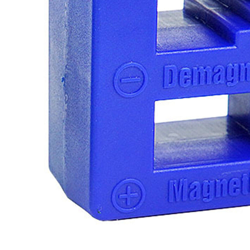 2 In 1 Fast Magnetizer Demagnetizer Tool for Screwdriver Tweezers (Blue)