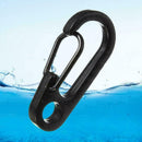 1X Mini Buckles Snap Spring Clip Hook Carabiner Tool Key Ring Hot Best V0T7