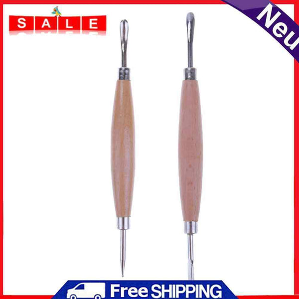 2pcs 4 Heads Woodwork Sculpture Tools Stainless Steel Ceramic Shaper Carver
