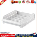 20 Grids Egg Storage Box Plastic Refrigerator Space Saver Holder Container Newly