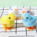 Cat Winding Clockwork Chicken Jumping Walking Hopping Cartoon Chick Random Color