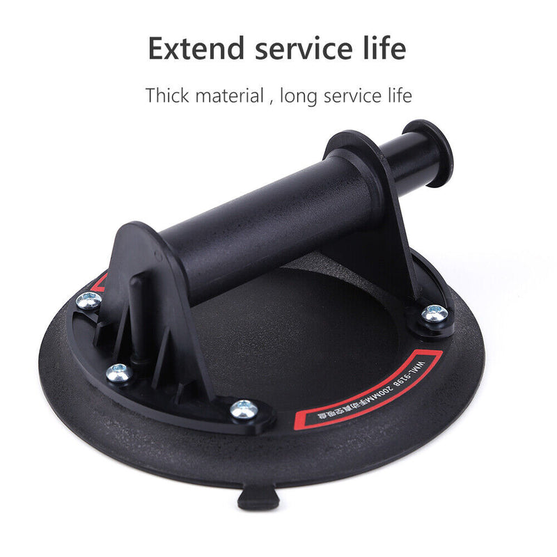 8 Inch Air Pump Suction Cup Large Bearing Capacity for Powerful Heavy-Duty Glass