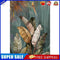 Forest Plantain Leaves Oil Paint By Number Kit DIY Acrylic Painting Drawing