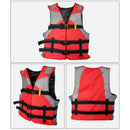 Adults Floating Jacket Lightweight Life Vest for Fishing Swimming (Red) Newly
