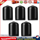 5pcs Plastic Pool Cue Tip Protector Club Pub Snooker Accessories (12mm) Newly