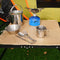 Outdoor Camping Fireproof Cloth Flame Retardant Mat (Glass Fiber 100x80cm)