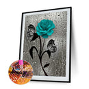 5D Diamond Painting Rose Butterfly Full Square Rhinestone DIY Home Decoration