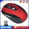 2.4GHz Wireless Optical Mouse 6 Buttons USB Receiver 2000 DPI Mice (Red)