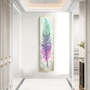 Feather 5D DIY Full Round Drill Diamond Painting Beadwork Handmade Mosaic Gif