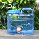 Portable Container with Faucet Camping Equipment Outdoor Water Bucket for Picnic