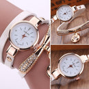 Fashion Luxury Rhinestone Bracelet Women Top Quartz Casual Watch White Newly