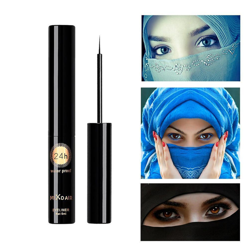 MIXDAIR Liquid Eyeliner Pencil Smooth Eyeliner Quick Dry Waterproof Two Pen H
