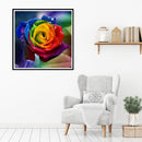 5D DIY Full Drill Diamond Painting Colorful Flower Cross Stitch Mosaic Kit