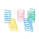 Cat Toys Colorful Spring Bounce Plastic Pet Kitten H3T2 I2G HOT Interactive Z0B5