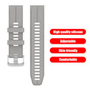 #A Transparent Silicone Strap for Garmin Forerunner 955 Smart Watch Sports