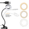 Desktop Makeup Selfie Ring Light Live Stream Light Stand Adjustable Brightness