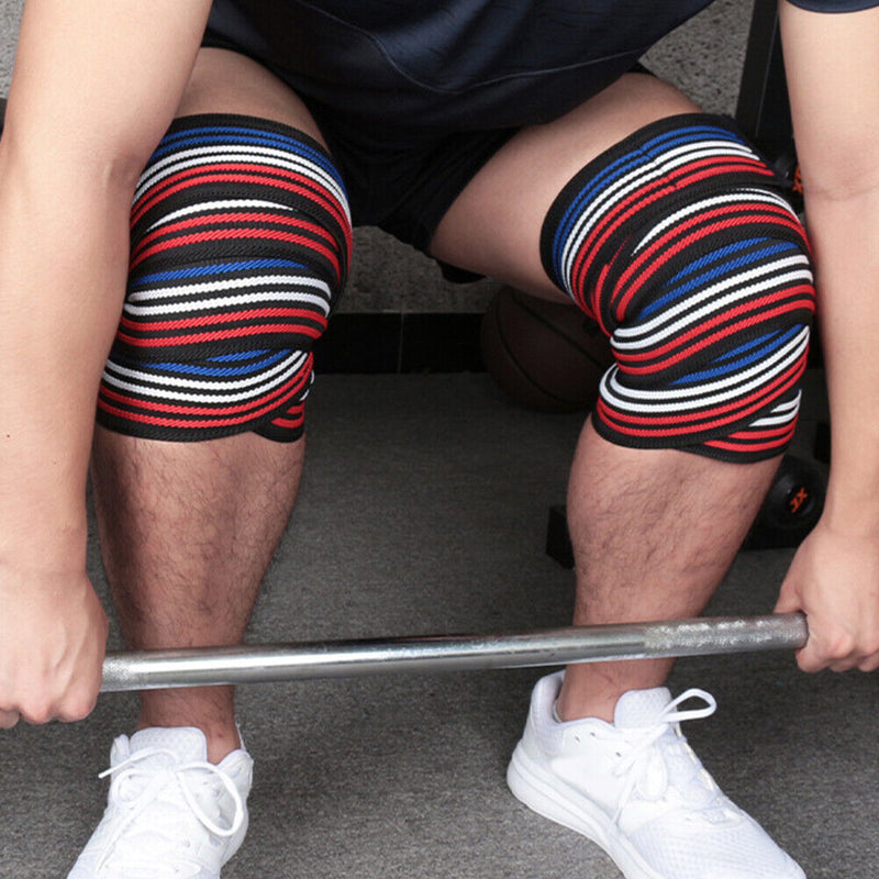 Sports Weightlifting Knee Protective Strap Pad Running Knee Support Bandage