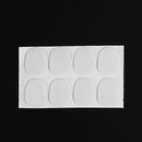 8pcs Alto Tenor Treble Saxophone Mouthpiece Patches Woodwind Pads (0.3mm)