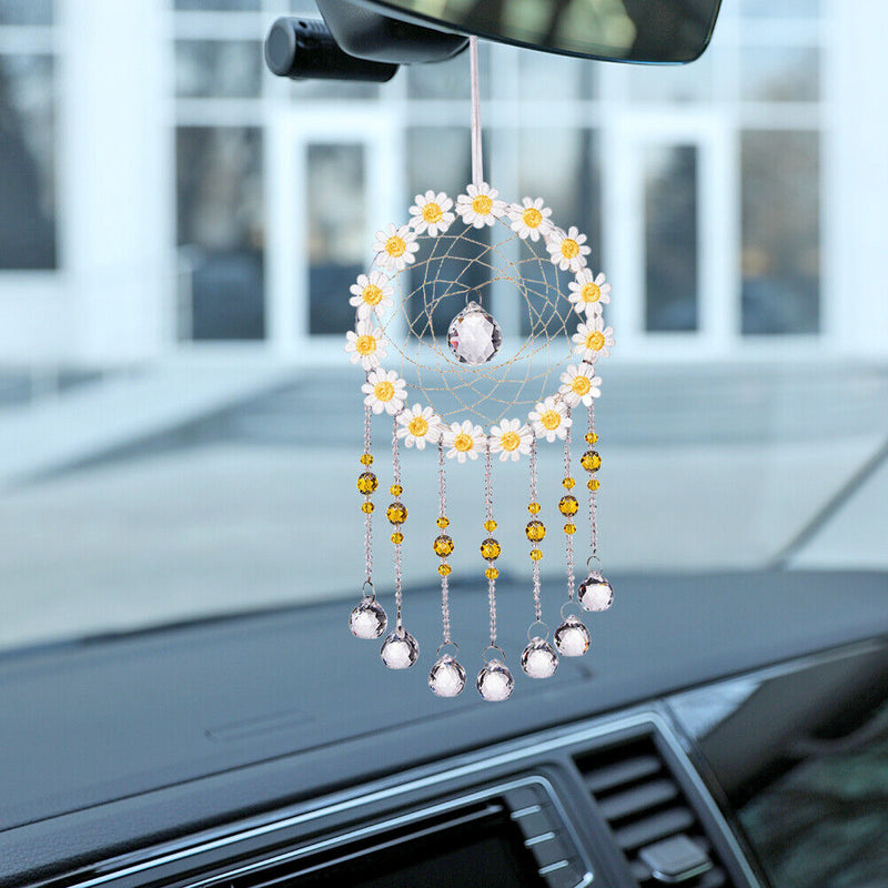 Dream Catcher with Bijou for Children Gifts Bedroom Student Dorm Window Pendant