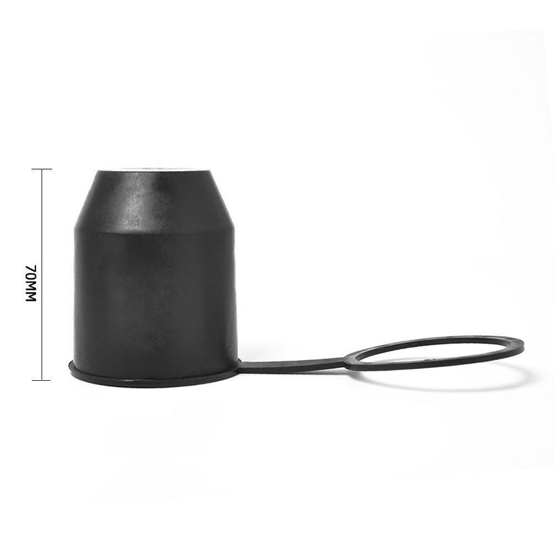 Universal 50mm Auto Tow Bar Ball Cover Cap Hitch Caravan Trailer Protection
