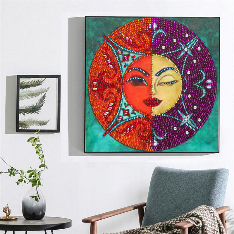 Part Drill Sun Goddess 5D Special Shaped DIY Diamond Painting Kit Ornaments Gift