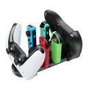 6 in 1 Charger Charging Station for Joy Con PS5 Xbox Series X S Controller Newly