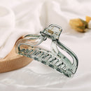 Fashion Women Ponytail Hair Clamp Transparent Hair Grips Ladies Hair Accessor