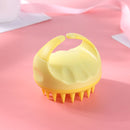 Fine Hair Foam Acupoint Therapy Comb with Handle Health Care Hair Washing B