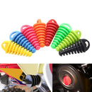 Motorcycle Exhaust Pipe Air-Bleeder Plug Muffler Wash Plug Small (Black)