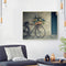 Frameless Oil Paint By Numbers Bicycle DIY Canvas Picture Craft for Home