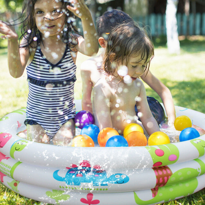 Practical Mini Inflatable Pool Circular Basin Lovely Bathtub Summer Water T