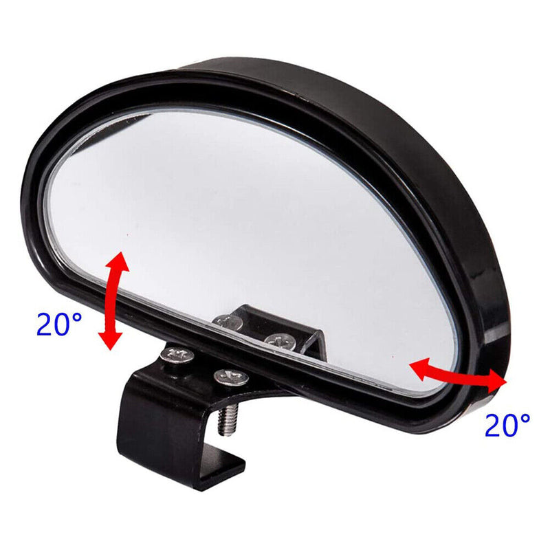 Universal Blind Spot Mirror Adjustable Auxiliary Wide Angle Car Rear View M