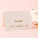 Day DIY Gifts Wedding Supplies Gift Card Handmade Greeting Cards Thank you Card