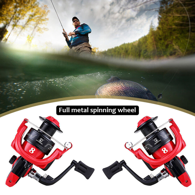 Metal Spool Fishing Reels Spinning High Speed Saltwater Reel Fishing Accessories