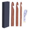 3pcs Knitted Crochet Bamboo Wood Hooks DIY Crafts Knitting Needles Gadgets